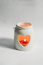 Portavelas de Corazón