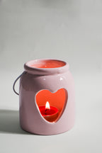 Portavelas de Corazón