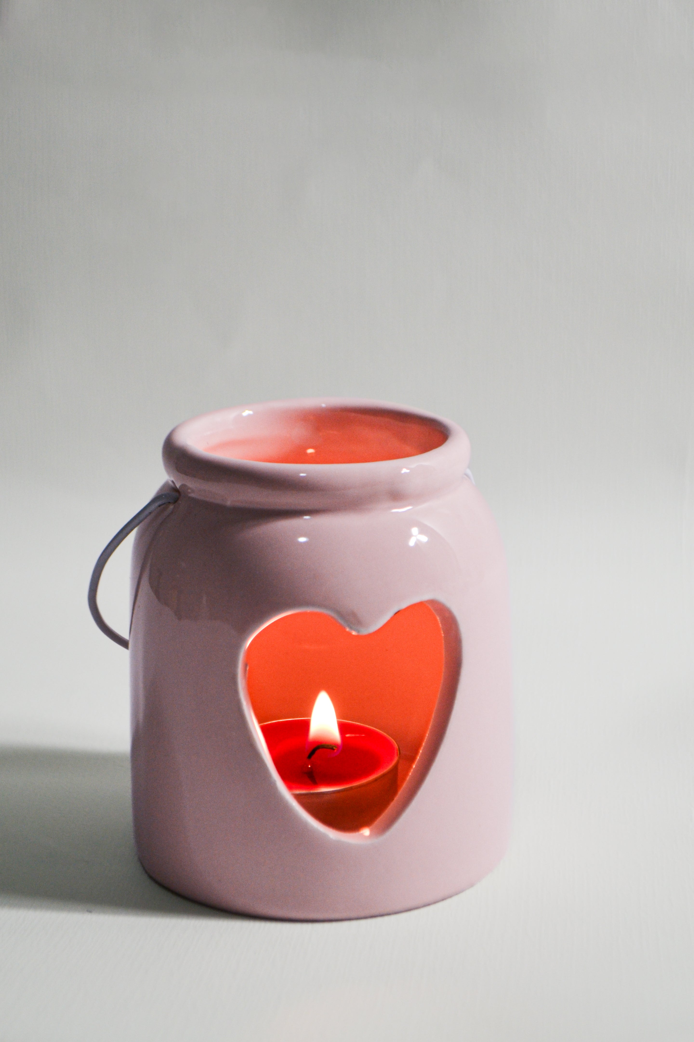 Portavelas de Corazón