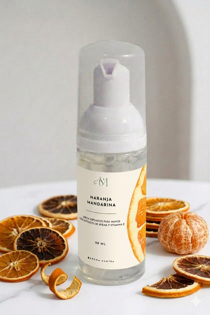Jabón Espumoso Petite - Naranja Mandarina