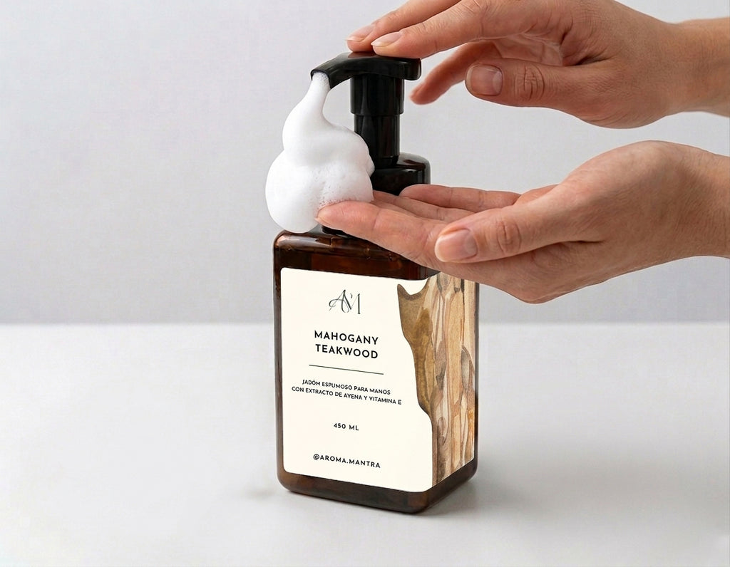 Jabón Espumoso 450 ml - Mahogany Teakwood