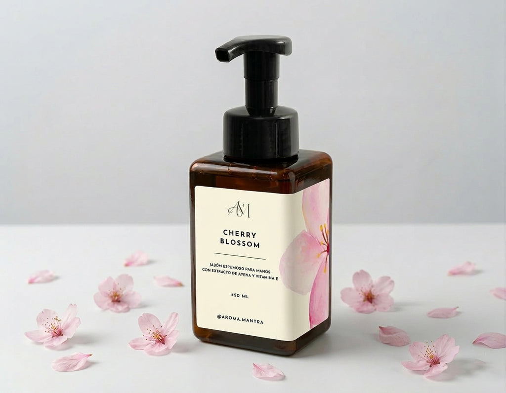 Jabón Espumoso 450 ml - Cherry Blossom