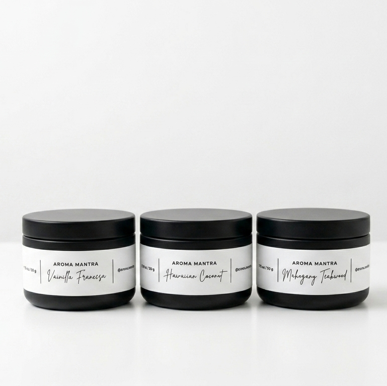 Kit de 3 mini velas