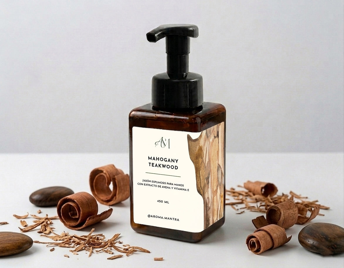 Jabón Espumoso 450 ml - Mahogany Teakwood